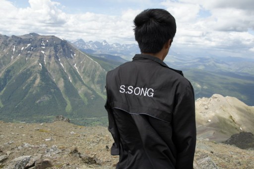 Me on the summit. Photo by Raff K