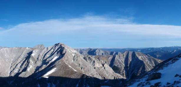 An unnamed peak East of Grotto