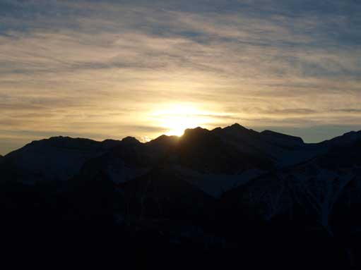 Sunset over Lawrence Grassi