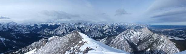 Summit view towards North