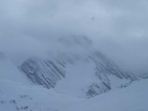 Could barely see Mount Sir Douglas