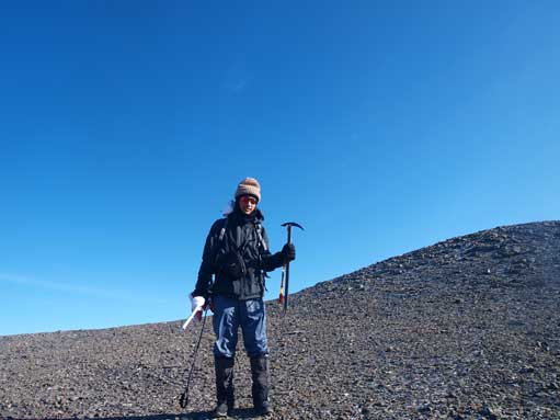 We were very happy to make through this gully