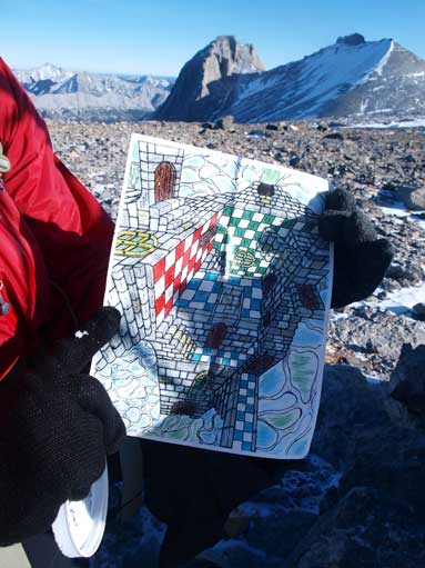 Interesting painting in the summit register