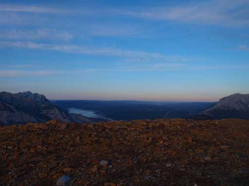 More dusk view. This is towards Brule Lake