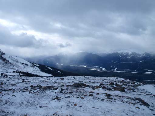 Athabasca River again. The clouds are making things neat