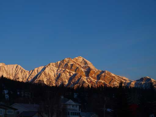 Pyramid Mountain from Jasper