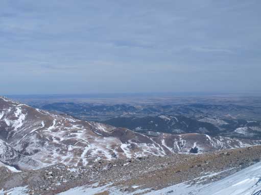 The only good photo I got towards the Prairie