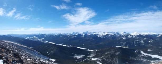 Panorama of RR 940 valley, and High Rock Range behind