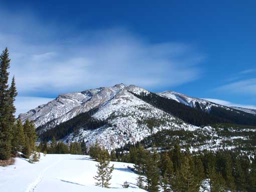 Looking back towards Coffin