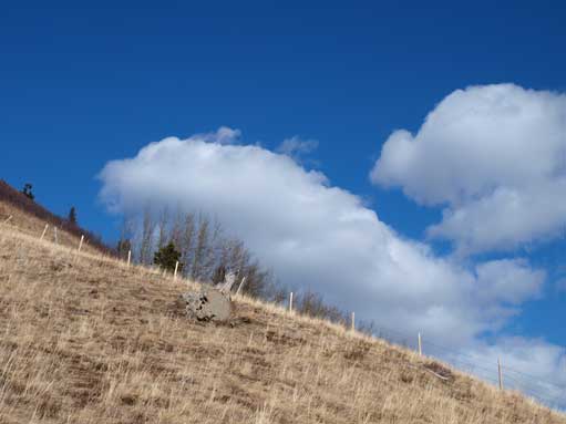 And with a couple pieces of clouds.