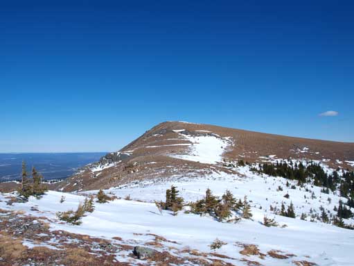 See? I started to traverse towards Fiddle, but turned back shortly after here.