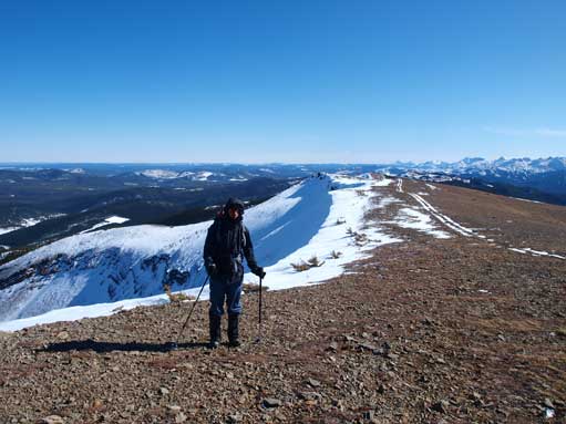 Now we started to traverse south for a while