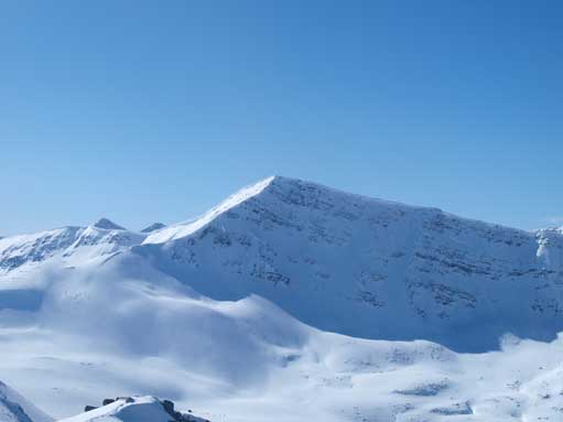 A higher unnamed peak