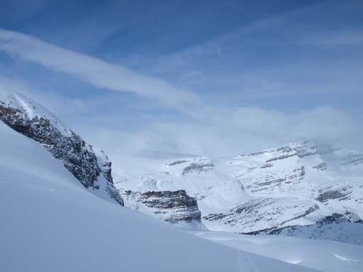 More views. Apparently it would be a white-out on the Wapta Icefield