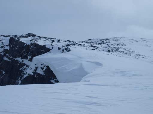 On the summit ridge now
