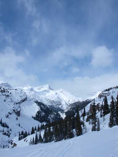 Time to go back to our camp (car). Jimmy Simpson in the background.