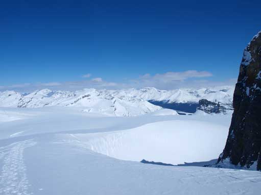 Looking back from this ramp.