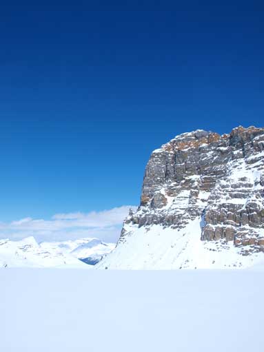 A closer look at the west face of St. Nick