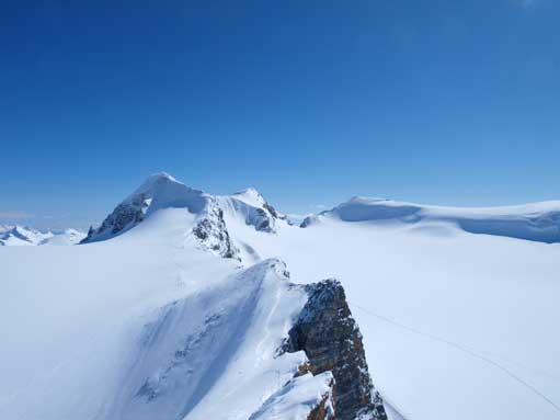 Looking back towards Olive
