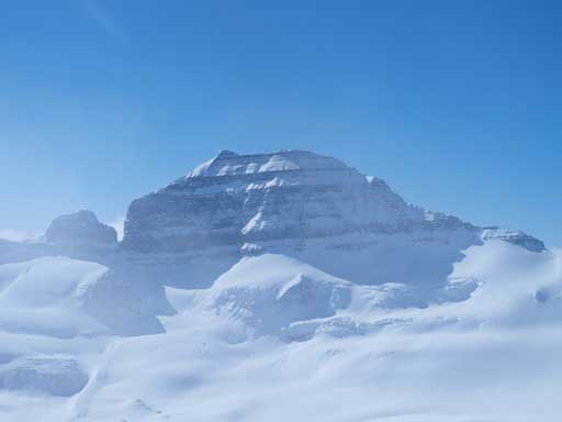 Mount Saskatchewan's north face!