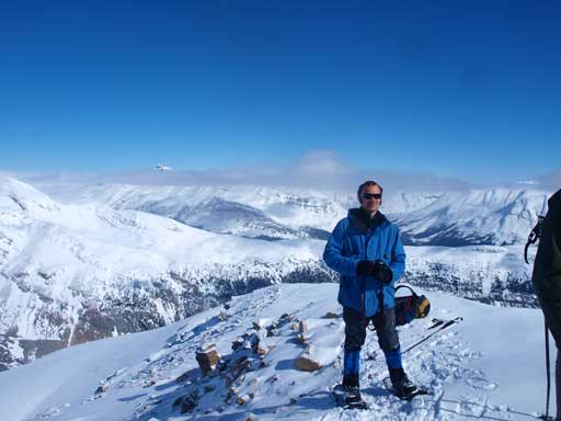 Ben on the summit