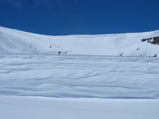 An impressive cornice/scoop
