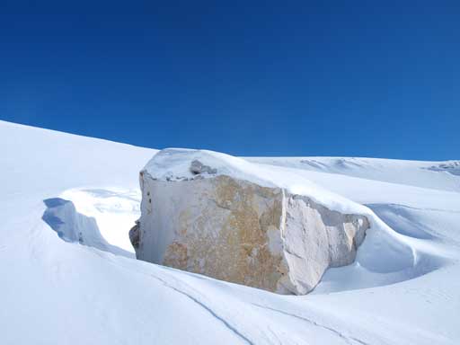 An interesting boulder