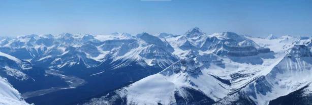 Looking towards Freshfields on left, and Mount Forbes on right