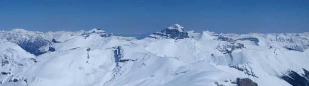 The impressive Mount Cline. It's high on my list as a summer ascent