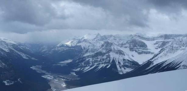 Looking south into Hawse River Valley