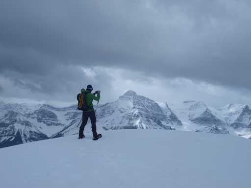 Vern soaking in the views