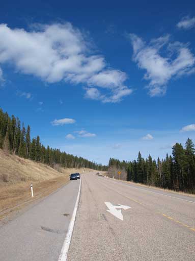 A view from parking area.