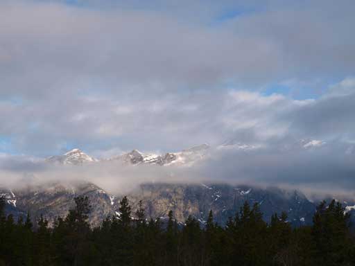 I stopped on Highway 1 taking some photos. The clouds were neat