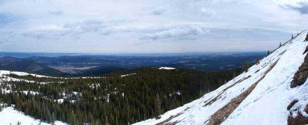 The other side is just the endless prairie