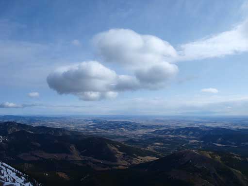 Some interesting clouds were building up over the prairie