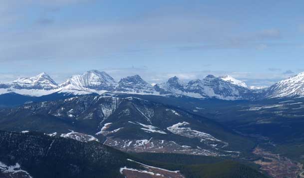 More peaks on High Rock Range