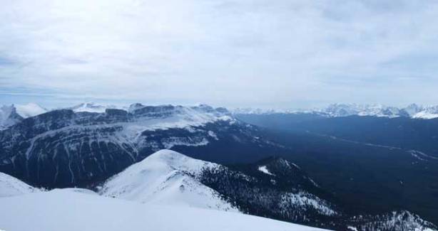 Protection Mountain from the summit
