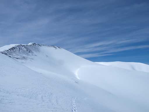 Purple Peak from my descent route