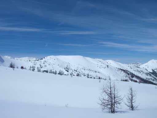 Wolverine Ridge. I like this area so much that I'll return on skis