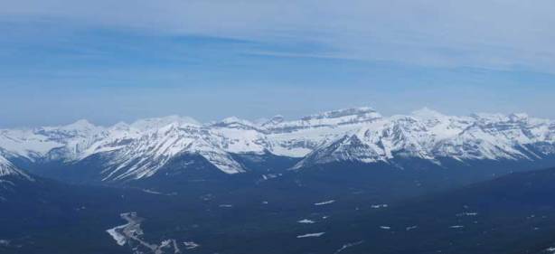 The bigger peaks are Carnarvon, Presidents, Daly, Balfour