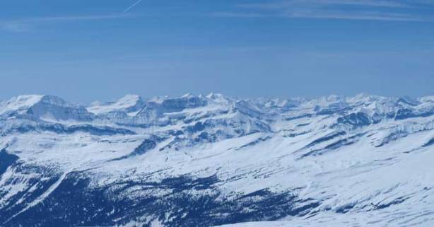 The distant Selkirks. Don't really know their names.
