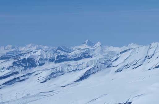 Tsar Mountain in the far distance