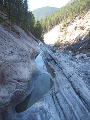 Just before the 2nd canyon