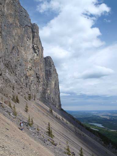 One last look at the cliffs