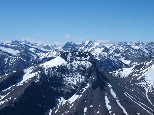 Mount Remus looks small from here.