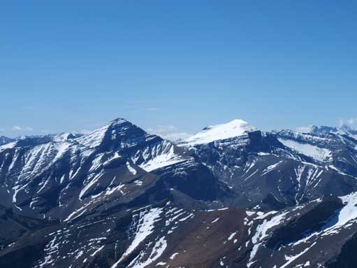 Mt. Glasgow and Mt. Cornwall