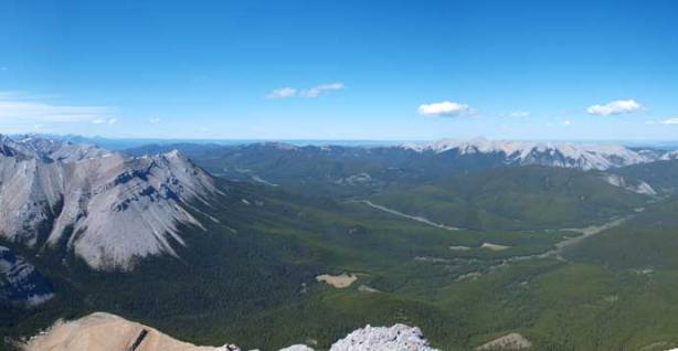 The North side.. Foothills and prairie