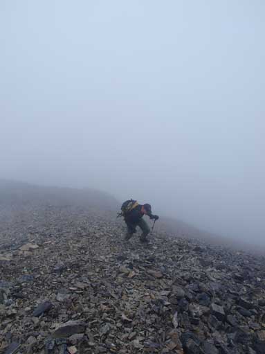 We headed into the weather