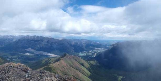 Looking towards Bow Valley