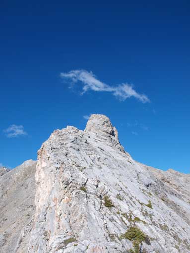 Typical view on the ridge